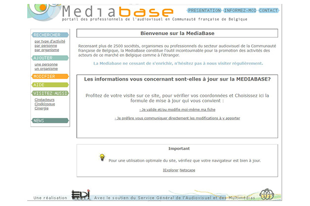 CREATION LOGO, LIGNE GRAPHIQUE, DEVELOPPEMENT D'APPLICATIONS, SITE INTERNET POUR LE CINEMA